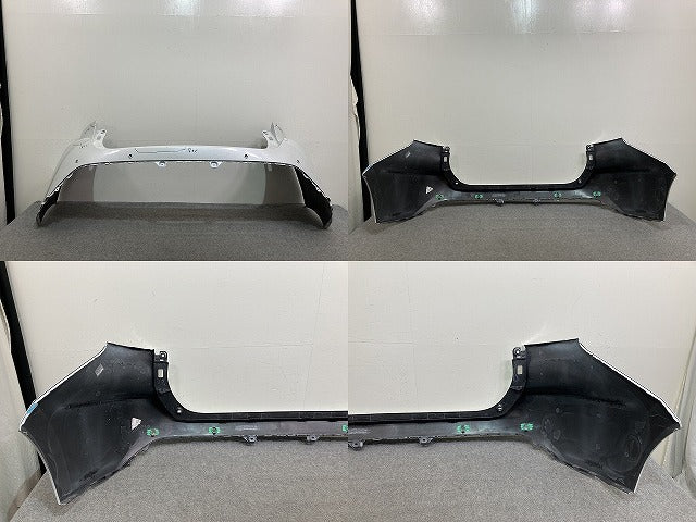 ハリアー 80系/MXUA80/MXUA85/AXUH80/AXUH85 PHEV/AXUP85 純正 リア バンパー 52159-48320/52159-48330 プラチナホワイト(143844)