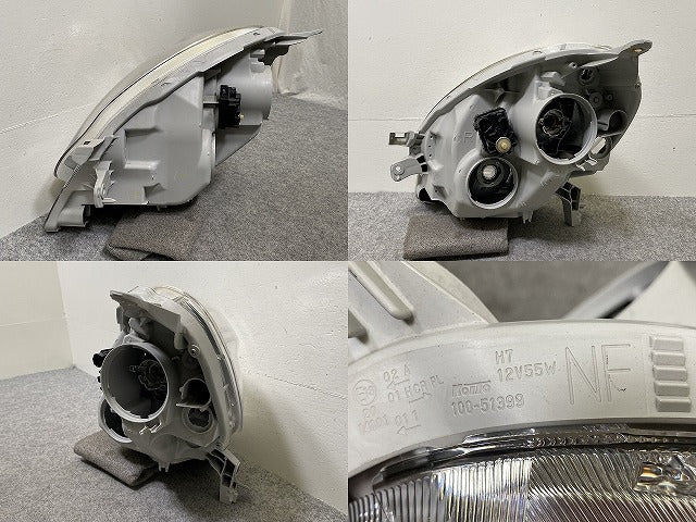 パッソ/ブーン KGC30/KGC35/NGC30/M600S/M610S 純正 後期 右 ヘッドライト ハロゲン レベライザー 刻印NF 100-51399 81130-B190(144049)