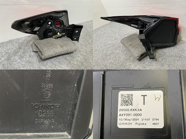 ジャンク!ノート/NOTE E13/SNE13 純正 右 テールランプ/ライト/レンズ ハロゲン ICHIKOH D268 26554-6XK2A 日産(144066)