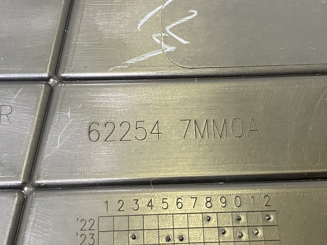 デイズ S/X B43W/B46W 純正 後期 フロント ロア グリル 62254 7MM0A 62254-7MM0A 素地 日産(144067)