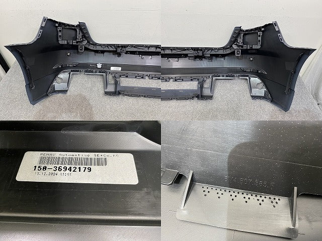 新品!A3 8V系 2017-2020/スポーツバック 純正 リア バンパー 付属品 8点有り 8V4.807.385.F 未塗装 アウディ(144203)