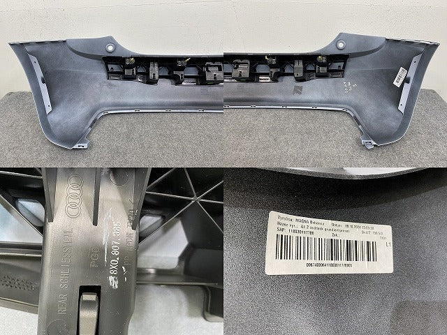新品!A1 8X系/2011-2018/スポーツバック 純正 リア バンパー 8X0.807.067 8X0807067GRU 未塗装 アウディ(144205)