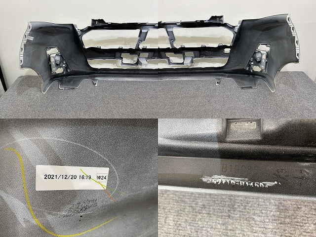 ルーミー/トール/カスタム/後期/ジャスティ ベースグレード M900A/S/M910A/S 純正 フロント バンパー 52119-B1450 パールホワイト (144417)