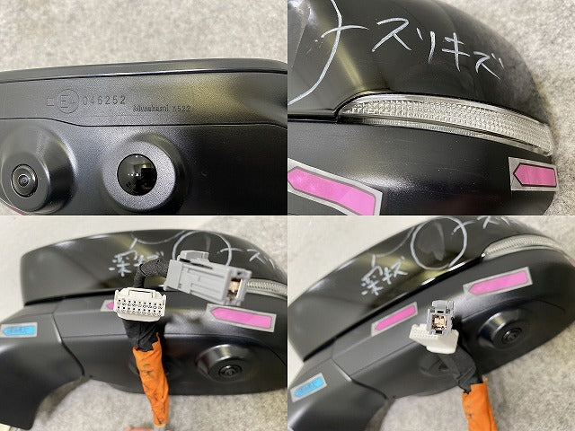 アルファード/ヴェルファイア 40系/AGH40/45 TAHA40W/45W/AAHH40W/45W 左 ドアミラー 17線 ウインカー付 Murakami K522/26-245(144475)