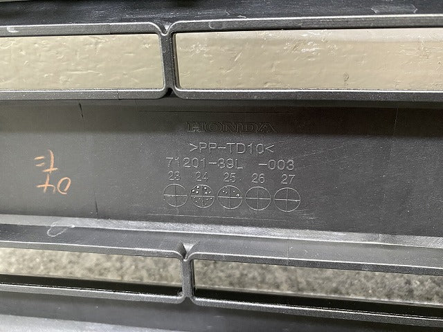 新車取り外し!N-BOX/NBOX Nボックス JOY/ジョイ JF5/JF6 純正 フロント グリル/ラジエーターグリル カメラ穴付 71201-39L ブラック(144608)