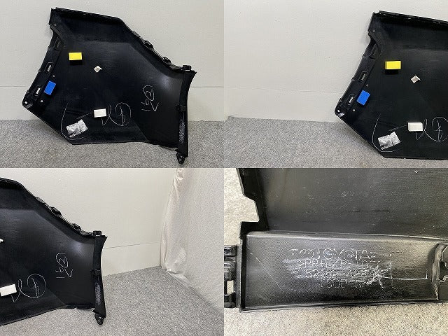 RAV4 ラブ4 MXAA52/MXAA54/AXAH52/AXAH54 純正 右 リア コーナーパネル/コーナーカバー 52162-42440 アティチュードブラックマイカ(144844)