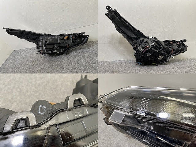 ジャンク!プリウス 50系/ZVW50/ZVW51/ZVW55 純正 後期 左 ヘッドライト/ランプ レベライザーLED 刻印D KOITO 47-104 81185-47850(144883)