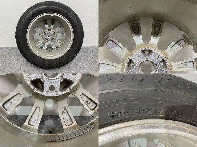 エクストレイル/X-TRAIL T32/NT32/HT32/HNT32 純正 タイヤホイールセット ラジアル 1本のみ 17x7J/ET45/5穴 5H/PCD115/ハブ径66mm(144885)