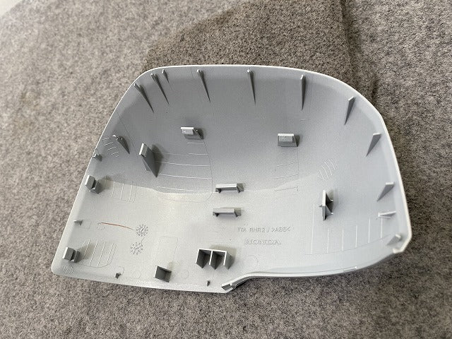 新車取り外し!N-WGN/NWGN/Nワゴン JH3/JH4 純正 右 ドアミラー カバー プレミアムサンライトホワイトパール NH902P ホンダ(144909)