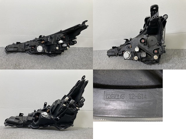 カローラ スポーツ 210系/NRE210H/NRE214H/ZWE211H/ZWE213H/ZWE219H/MZEA12H 純正 右 ヘッドライト/ランプ LED 刻印B KOITO 12-614(145097)