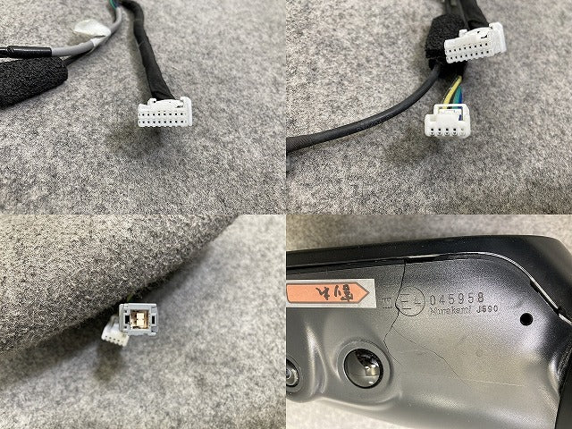 NX 250/AAZA20/AAZA25 350h/AAZH20/AAZH25 450h+/AAZH26 純正 左 ドアミラー 15線 ウインカーカメラ付 Murakami J590/78-49 212(145135)