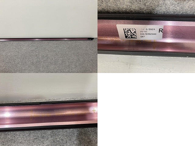 新品!Gクラス W463 純正 右 ルーフレールストリップ/ルーフモール BR463 7691 A4636982600 素地 メルセデスベンツ(145169)