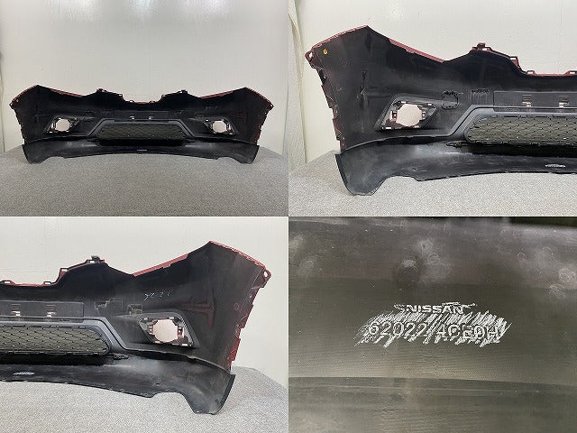 エクストレイル/X-TRAIL T32/NT32/HT32/HNT32 純正 前期 フロント バンパー 62022 4CE0H バーニングレッド AX6 日産(145176)