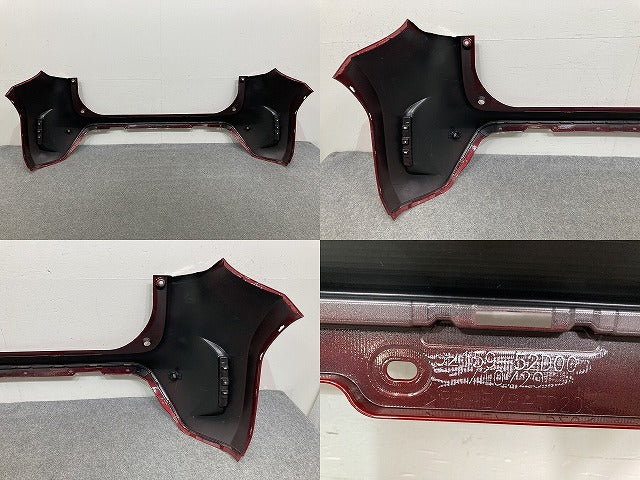 ヤリスクロス MXPB10/MXPB15 ハイブリッド/MXPJ10/MXPJ15 純正 リアバンパー 52159-52D00/10/20 センシュアルレッドマイカ 3T3(145252)