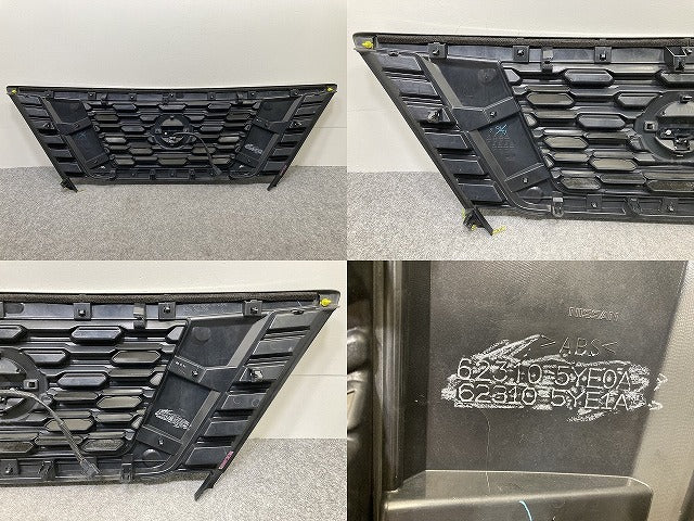 キャラバン NV350 E26 純正 後期 フロント グリル/ラジエーターグリル カメラ付 62310 5YE0A/5YE1A シルバー メタリック 日産(145312)