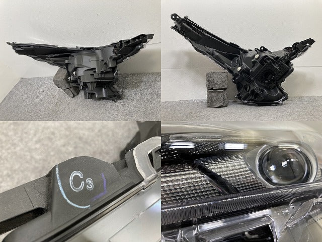 プリウス 50系/ZVW50/ZVW51/ZVW55 純正 前期 左 ヘッドライト/ランプ LED 刻印C3 KOITO 47-75 81185-47691 トヨタ(145486)