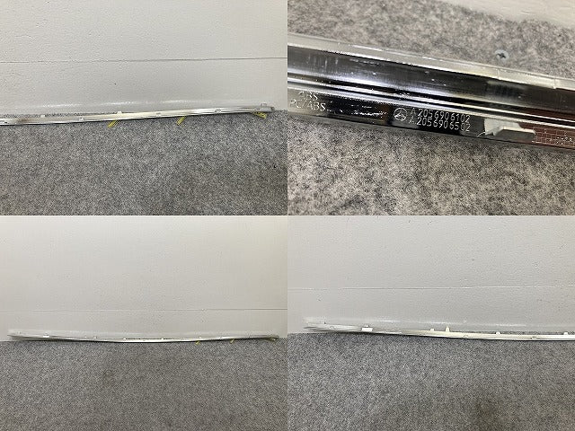 新品!Cクラス W205 純正 左 フロント クロームモールディング A205 6906102/6502 A 2056906102 メッキ メルセデスベンツ(145514)