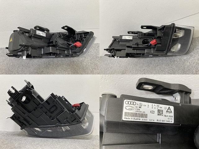 新品!Q3 8U系/2011-2014 純正 左 ヘッドライト/ランプ キセノン HID ZKW 8U0 941 043 A 8U0941043A アウディ(145569)