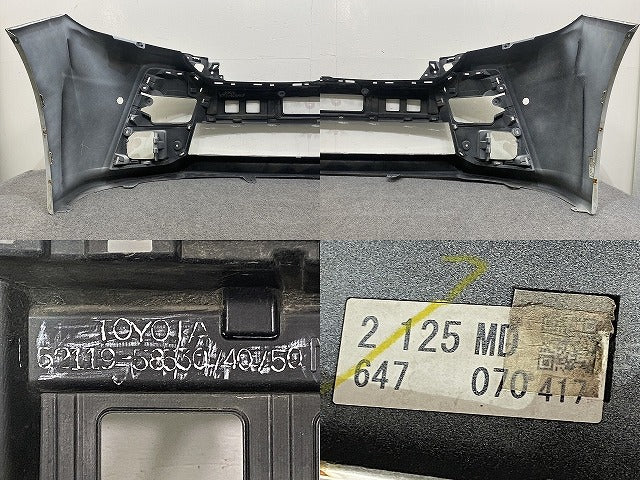 ヴェルファイア 30系/AGH30W/AGH35W/GGH30W/GGH35W/AYH30W 純正 前期 フロント バンパー 52119-58530/40/50 ホワイトパール(145581)