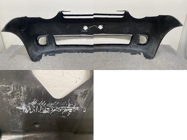 シエンタ NCP81G/NCP85G 純正 後期 フロント バンパー 52119-52550/12 グレーメタリック 1G3 トヨタ(145595)
