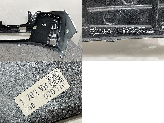 アルファード S/30系/AGH30W/AGH35W/GGH30W/GGH35W/AYH30W 純正 後期 フロント バンパー 52119-58610/20 (145626)