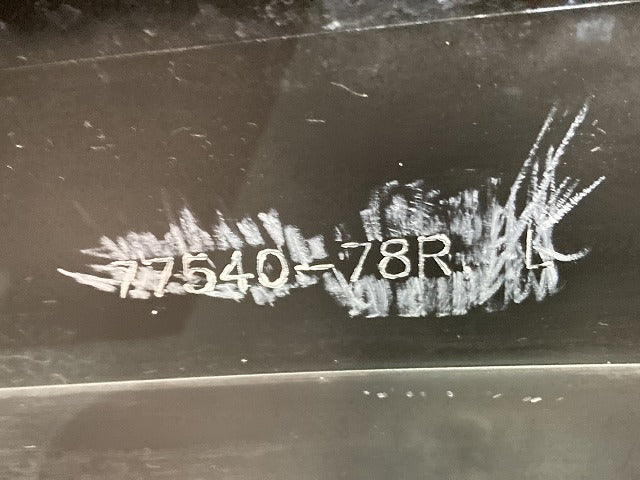 ジムニーシエラ JB74W 純正 左 リア フェンダーアーチモール/オーバーフェンダー 77540-78R 素地 スズキ(145631)