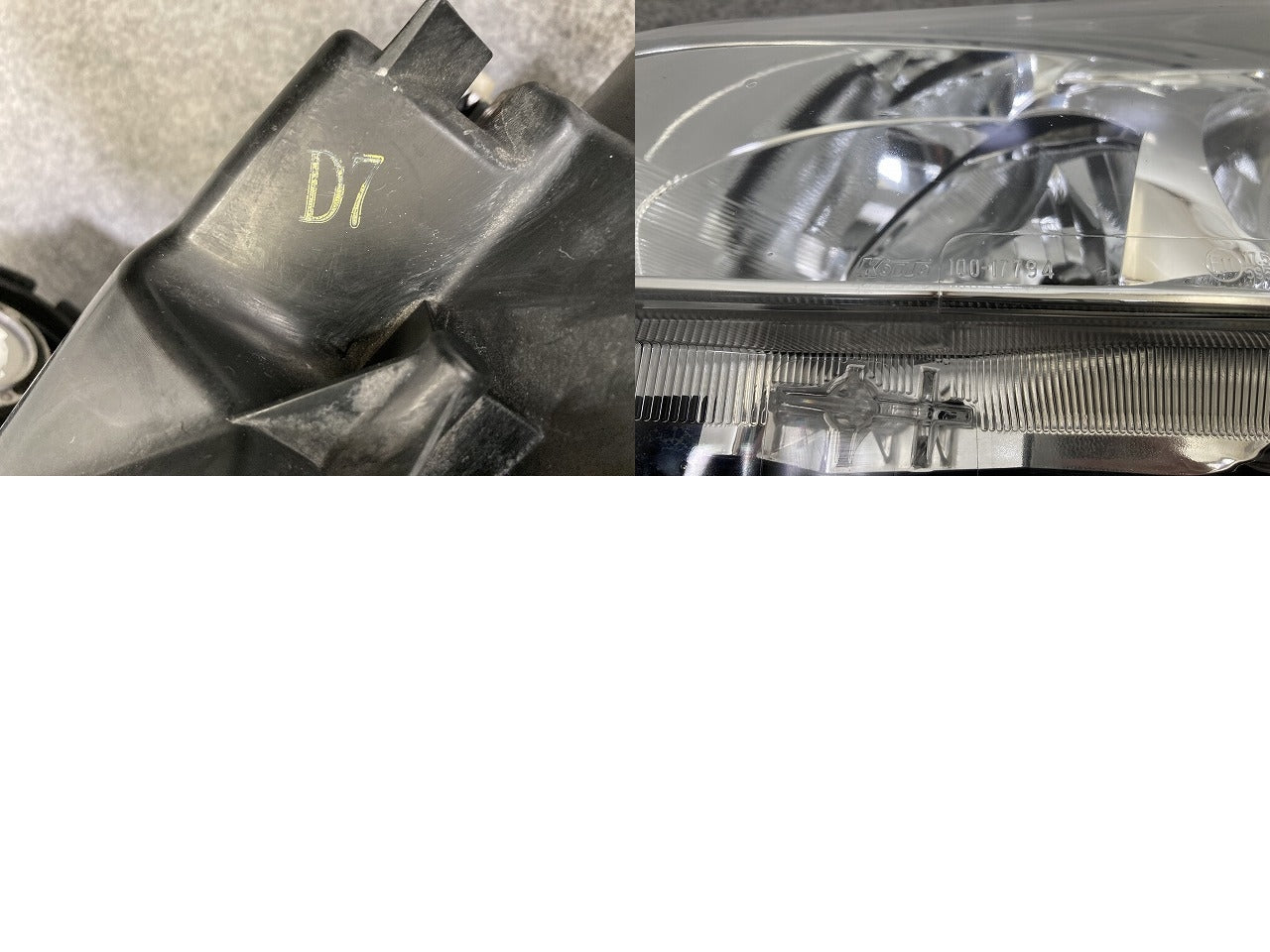 ティアナ L33 純正 左 ヘッドライト/ランプ キセノン HID レベライザー 刻印D7 KOITO 100-17794 日産(145683)