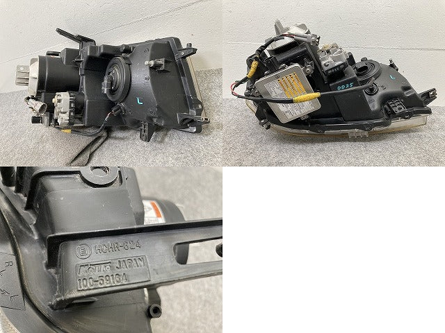 ワゴンR スティングレー/MH22S 純正 左 ヘッドライト/ランプ キセノン HID レベライザー バラスト AFS無 KOITO 100-59164 スズキ(145734)