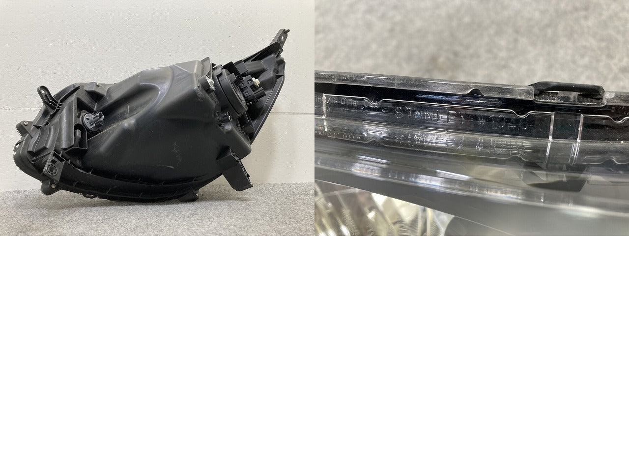 eKワゴン/デイズ B11W/B21W 純正 右 ヘッドライト/ランプ ハロゲン レベライザー STANLEY W1046 三菱(145804)