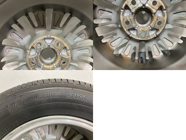セレナ C27 e-POWER/HC27/GC27/GNC27 純正 タイヤホイールセット ラジアル 1本のみ 15x5.5J/ET45/5穴 5H/PCD114.5/ハブ径64mm(145889)