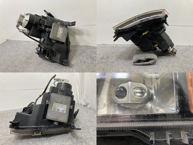 ワゴンR RR/MC21S/MC22S 純正 左 ヘッドライト/ランプ キセノン HID バラスト AFS無 KOITO 100-59052 シルバー メタリック スズキ(145912)