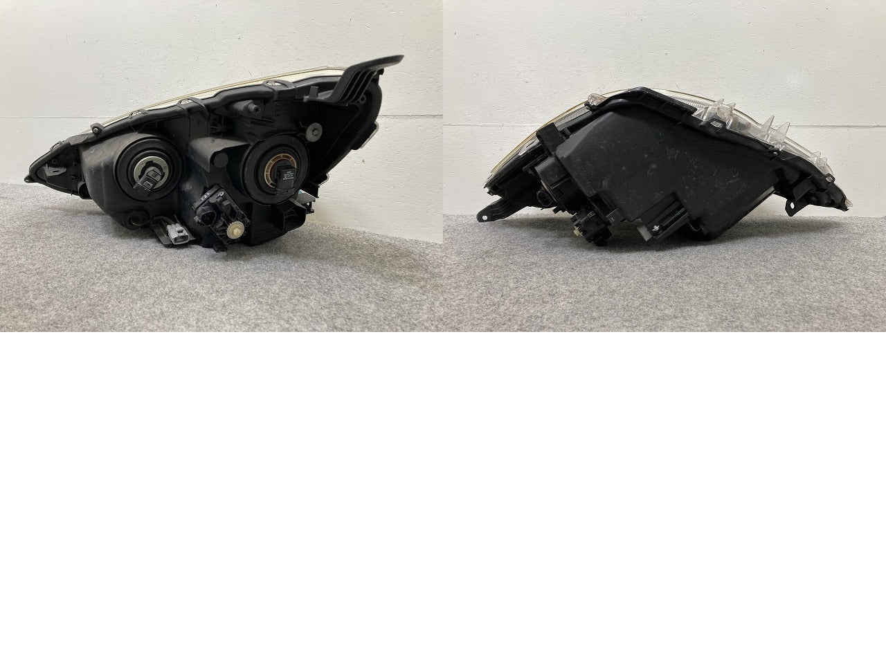 アクア/AQUA NHP10 純正 中期 右 ヘッドライト/ランプ レベライザーハロゲン KOITO 52-291 81110-52K40 トヨタ(145991)