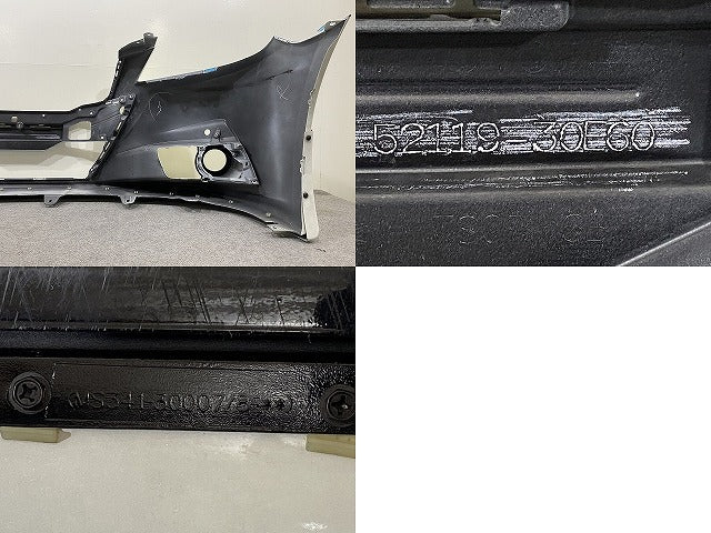 クラウン アスリート 210系/GRS210/GRS211/GRS214/ARS210/AWS210/AWS211 純正 前期 フロント バンパー スポイラー付 52119-30E60(146397)