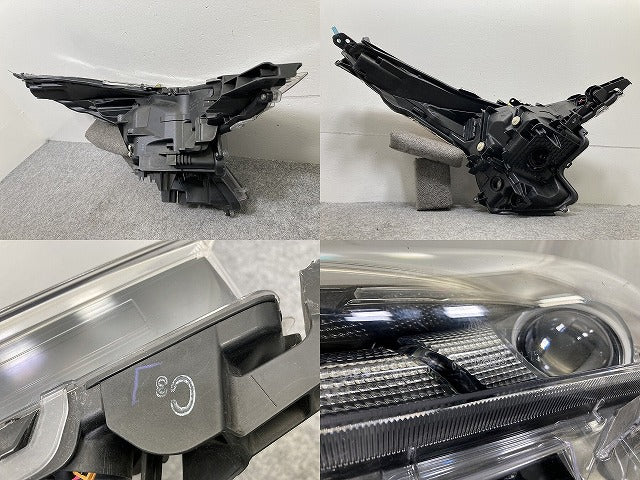 プリウス 50系/ZVW50/ZVW51/ZVW55 純正 前期 左 ヘッドライト/ランプ レベライザーLED 刻印C3 KOITO 47-75 トヨタ(146411)