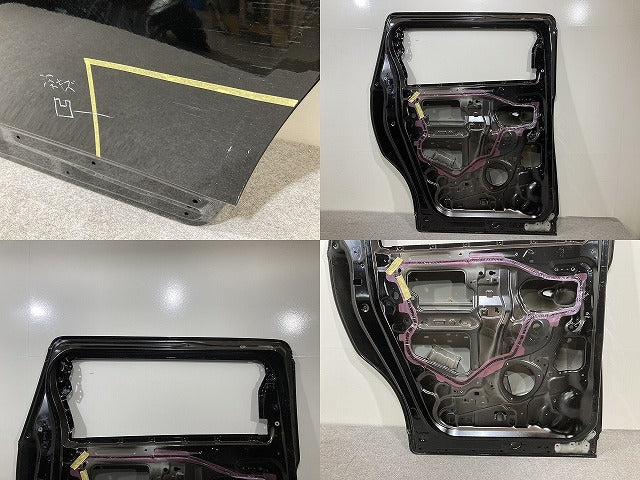 アルファード/ヴェルファイア 40系/AGH40/AGH45 TAHA40W/TAHA45W/AAHH40W/AAHH45W 純正 左 リア スライド ドア ブラック 202(146493)