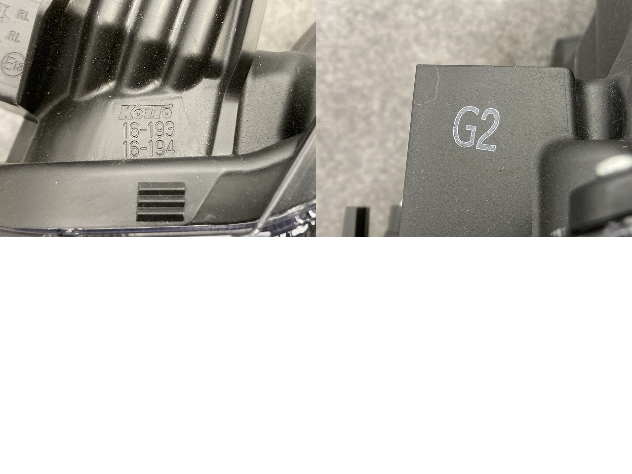カローラ クロス ZVG13/ZVG16 純正 後期 左 ヘッドライト/ランプ LED レベライザー 刻印G2 KOITO 16-193/16-194 81150-16A50(146576)