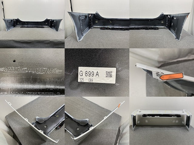 ヴェルファイア 40系/TAHA40W/TAHA45W/AAHH40W/AAHH45W 純正 リア バンパー 52159-V2040/50 プラチナホワイトパールマイカ(146770)