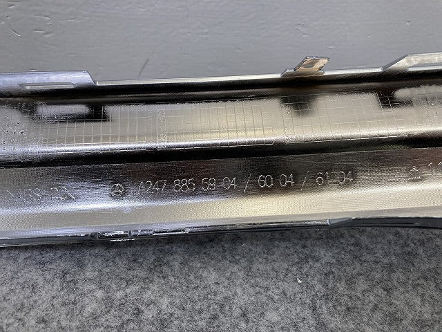 新品!Bクラス W247 純正 リア バンパー モール A247 885 59 04/60 04/61 04 A2478855904 メッキ メルセデスベンツ(146825)