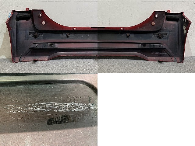 ルークス/eKスペース B44A/B47A/B34A/B35A/B37A/B38A 純正 リア バンパー 85022 7NA-0 スパークリングレッドメタリック NBR 日産(146866)