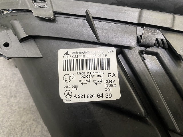 新品!Sクラス W221 純正 右 ヘッドライト/ランプ キセノン HID AFS付 A 221 820 64 39 A2218206439 メルセデスベンツ(147011)