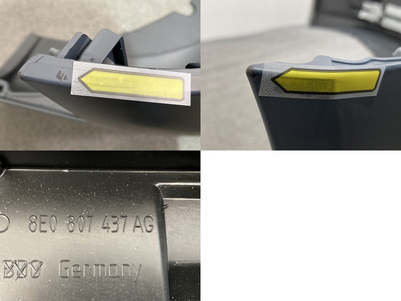 新品!A4(B7) 8E系 純正 フロント バンパー 8E0 807 437 AG 8E0807437AG サフ アウディ(147046)