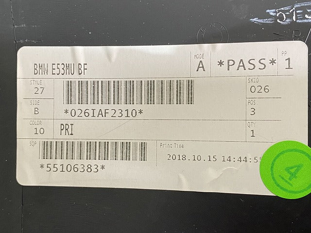 新品!X5 E53 純正 フロント バンパー 51-11-7 111 761 51117129297 サフ BMW(147060)