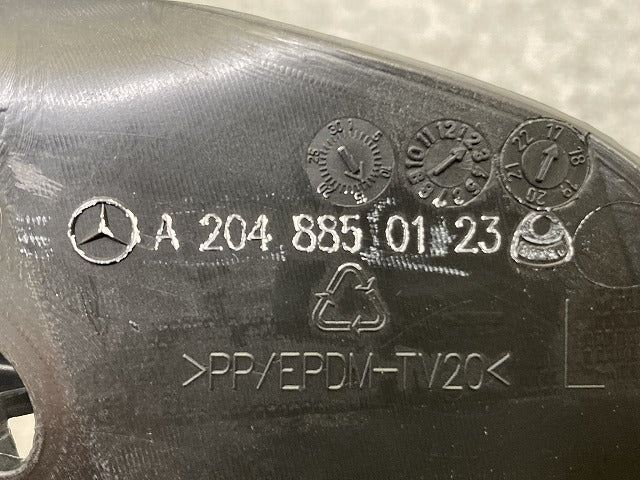 新品!Cクラス W204 純正 左 フロント フォグカバー A 204 885 01 23 A2048850123 未塗装 メルセデスベンツ(147124)