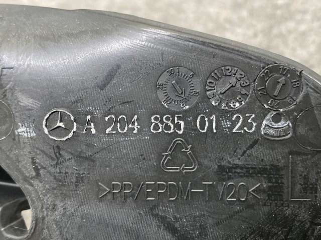 新品!Cクラス W204 純正 左 フロント フォグカバー A 204 885 01 23 A2048850123 未塗装 メルセデスベンツ(147125)