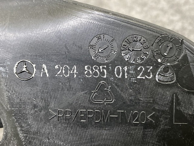 新品!Cクラス W204 純正 左 フロント フォグカバー A 204 885 01 23 A2048850123 未塗装 メルセデスベンツ(147127)