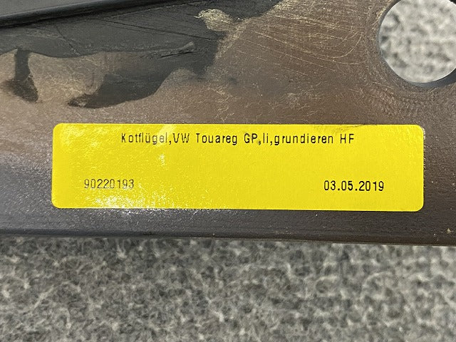 新品!トゥアレグ 7L系 純正 左 フロント フェンダー 7L6 621.105 G 7L6821101P サフ フォルクスワーゲン(147155)