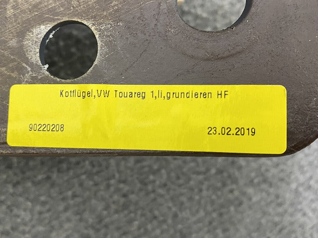 新品!トゥアレグ 7L系 純正 左 フロント フェンダー 7L6 621.105 G 7L6821101P サフ フォルクスワーゲン(147156)