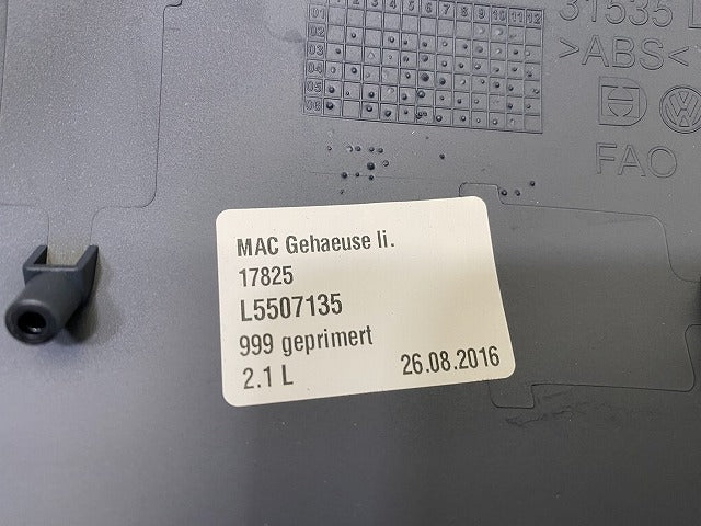 新品!トゥアレグ 7L系 純正 ドアミラー カバー L5507135 7L6857527DGRU 未塗装 フォルクスワーゲン(147378)