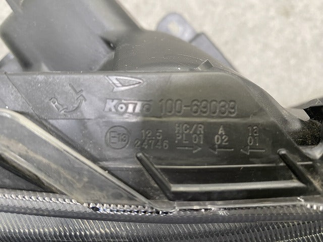 ムーヴ キャンバス/キャンパス LA800S/LA810S 純正 右 ヘッドライト/ランプ ハロゲン レベライザー 刻印5H KOITO 100-69039(147557)