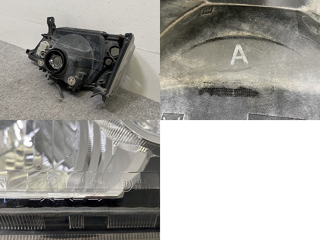 ダイナ/トヨエース/デュトロ 純正 右 ヘッドライト/ランプ ハロゲン レベライザー 刻印A KOITO 37-21 トヨタ(147564)